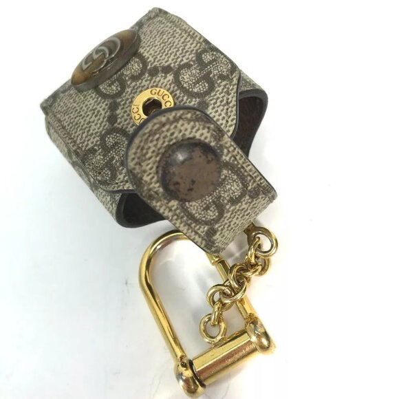 GUCCI 596720 GG Supreme airpods case Earphone case - Picture 10 of 11